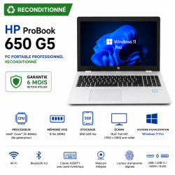 HP ProBook 650 G5 i5-8265U...